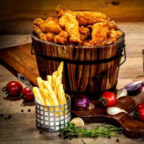 Yummy Fried Chicken Wing Bucket