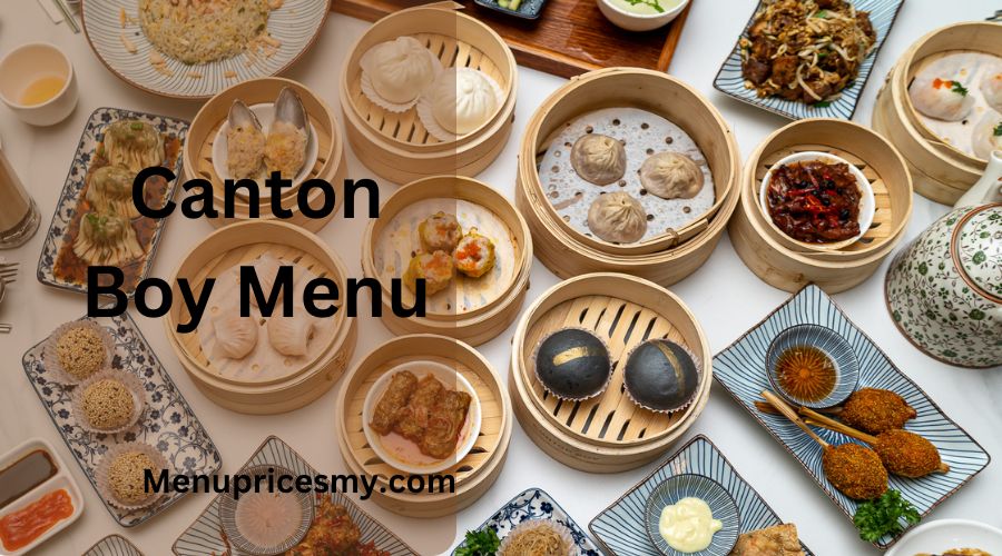 Canton Boy Menu