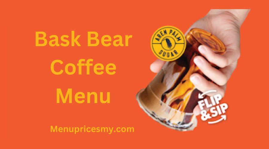 Bask Bear Coffee Menu