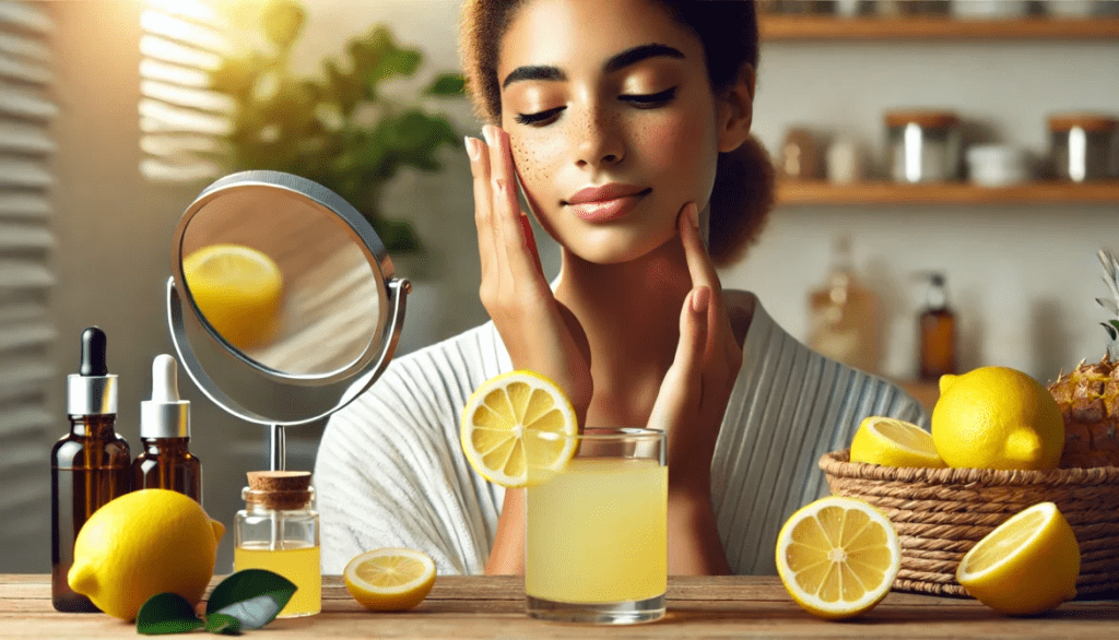 wellhealthorganic.com : remove dark spots on face tang - lemon juice
